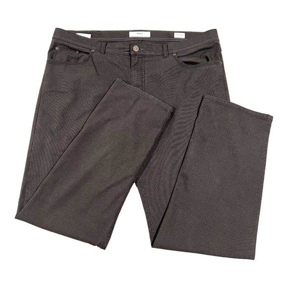 Brax Feel Good‎ Pants US 40X32 Gray Cooper Fancy Style Regular Fit Straight - Picture 1 of 10